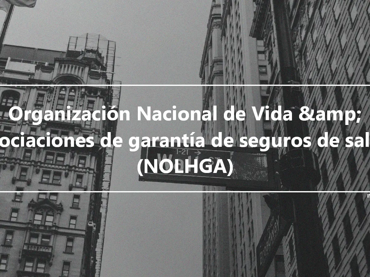 Organización Nacional de Vida &amp; Asociaciones de garantía de seguros de salud (NOLHGA)