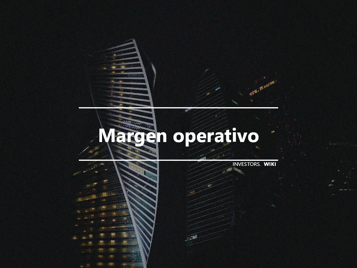 Margen operativo