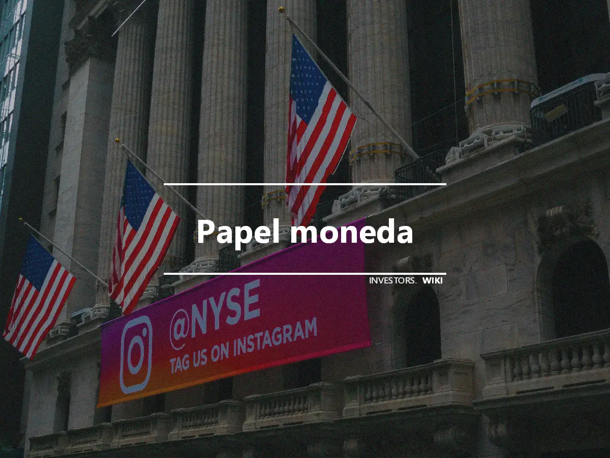 Papel moneda