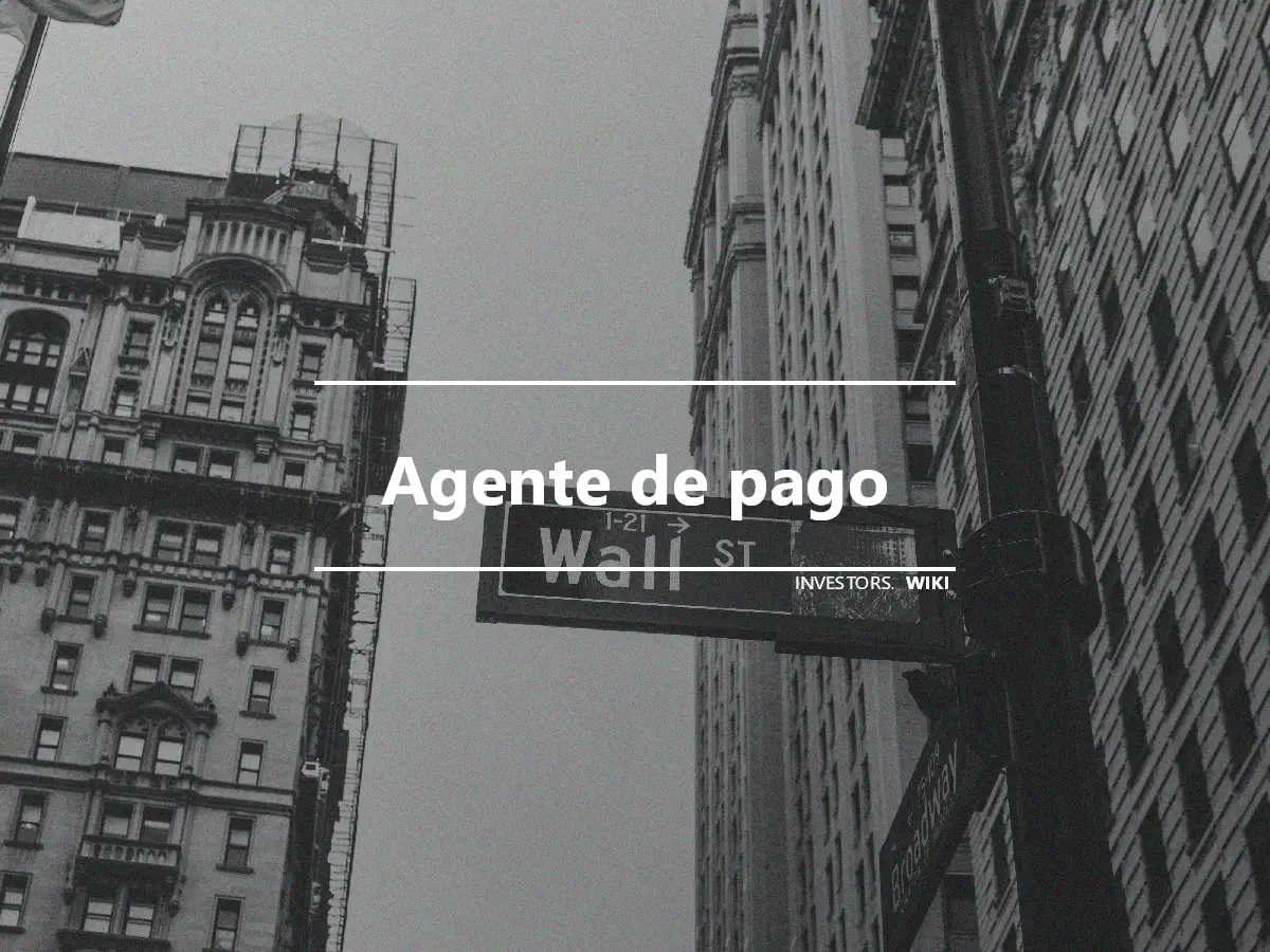 Agente de pago