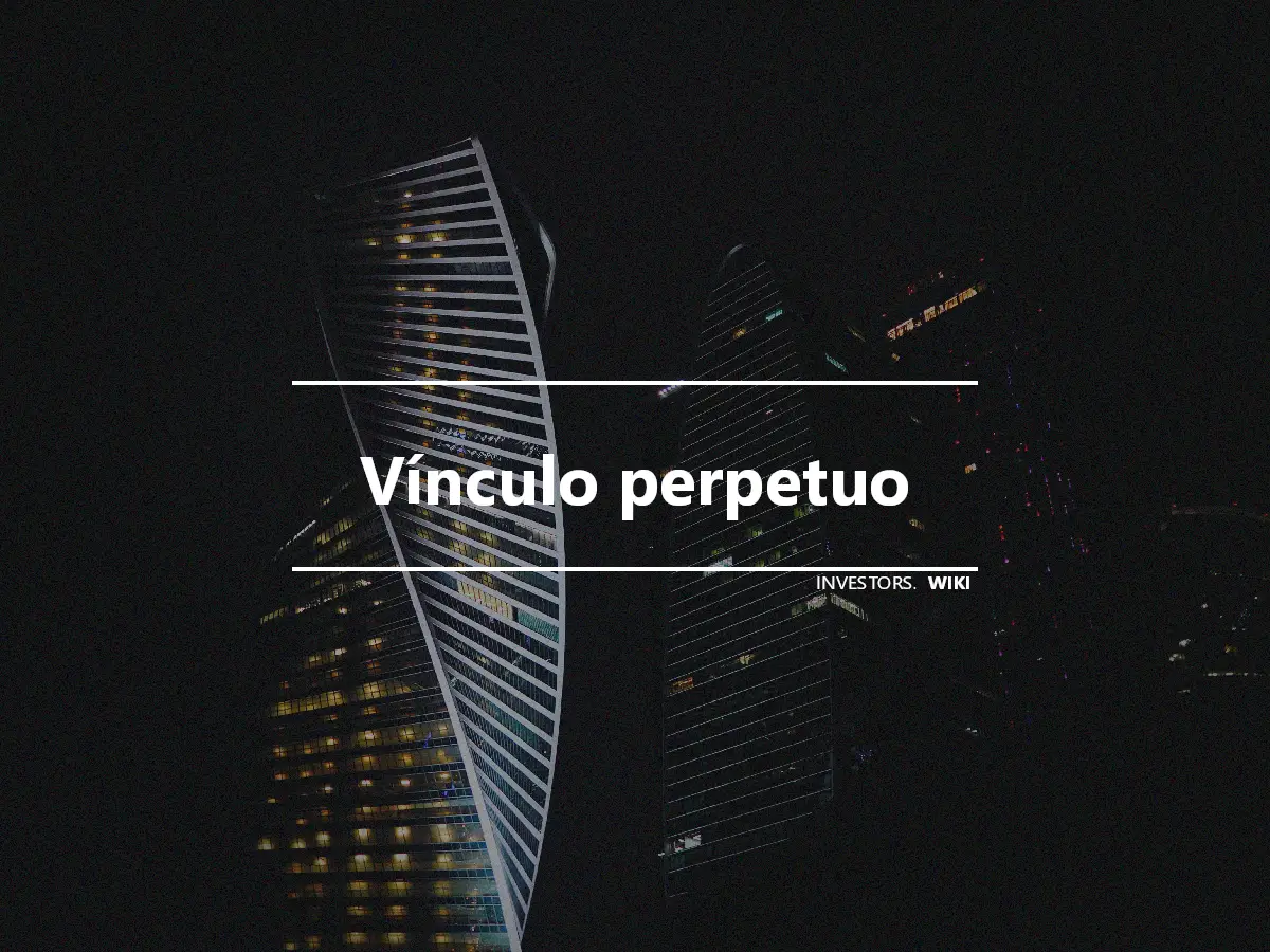 Vínculo perpetuo