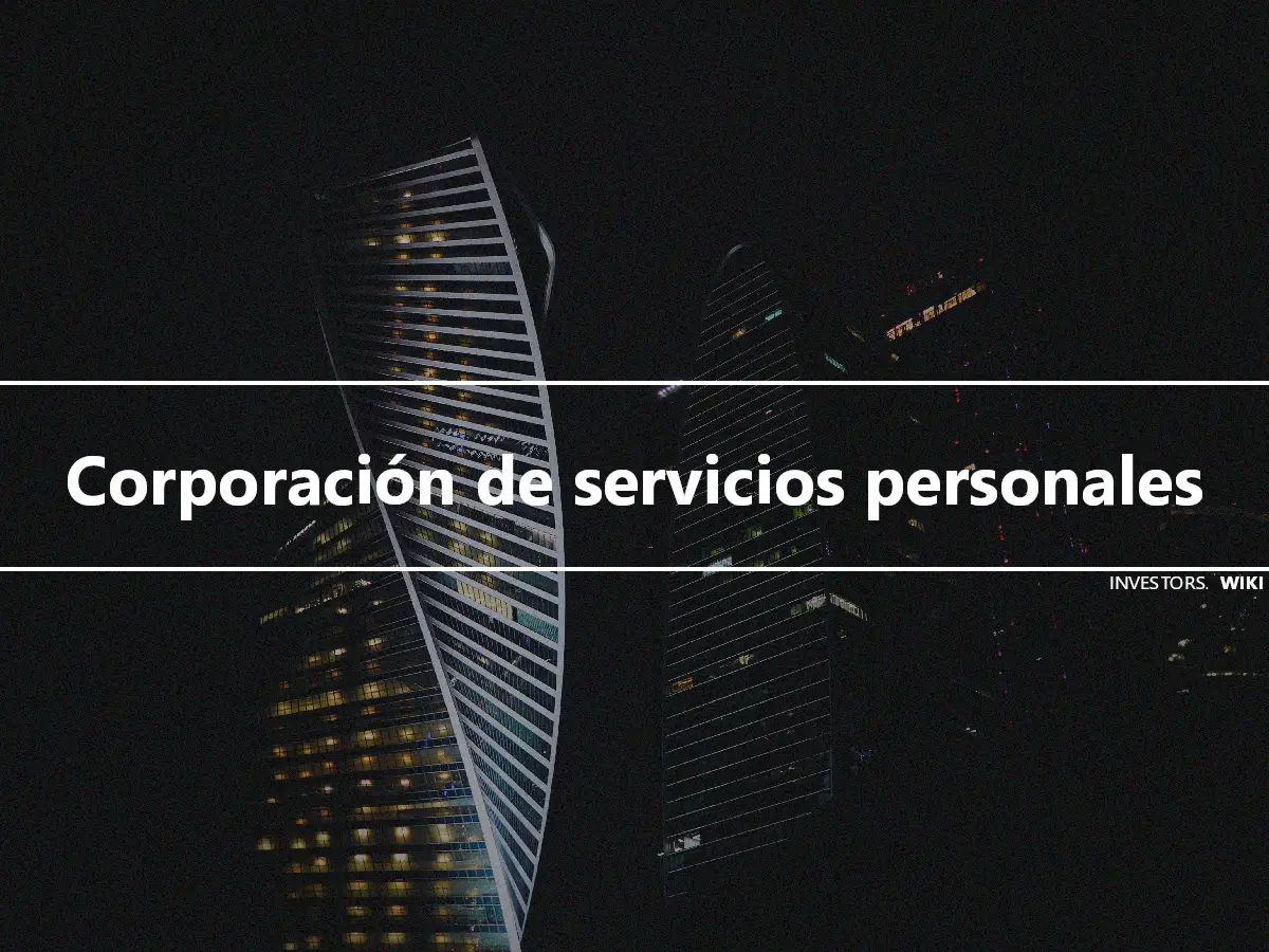 Corporación de servicios personales