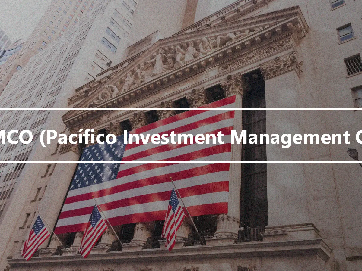 PIMCO (Pacífico Investment Management Co.)