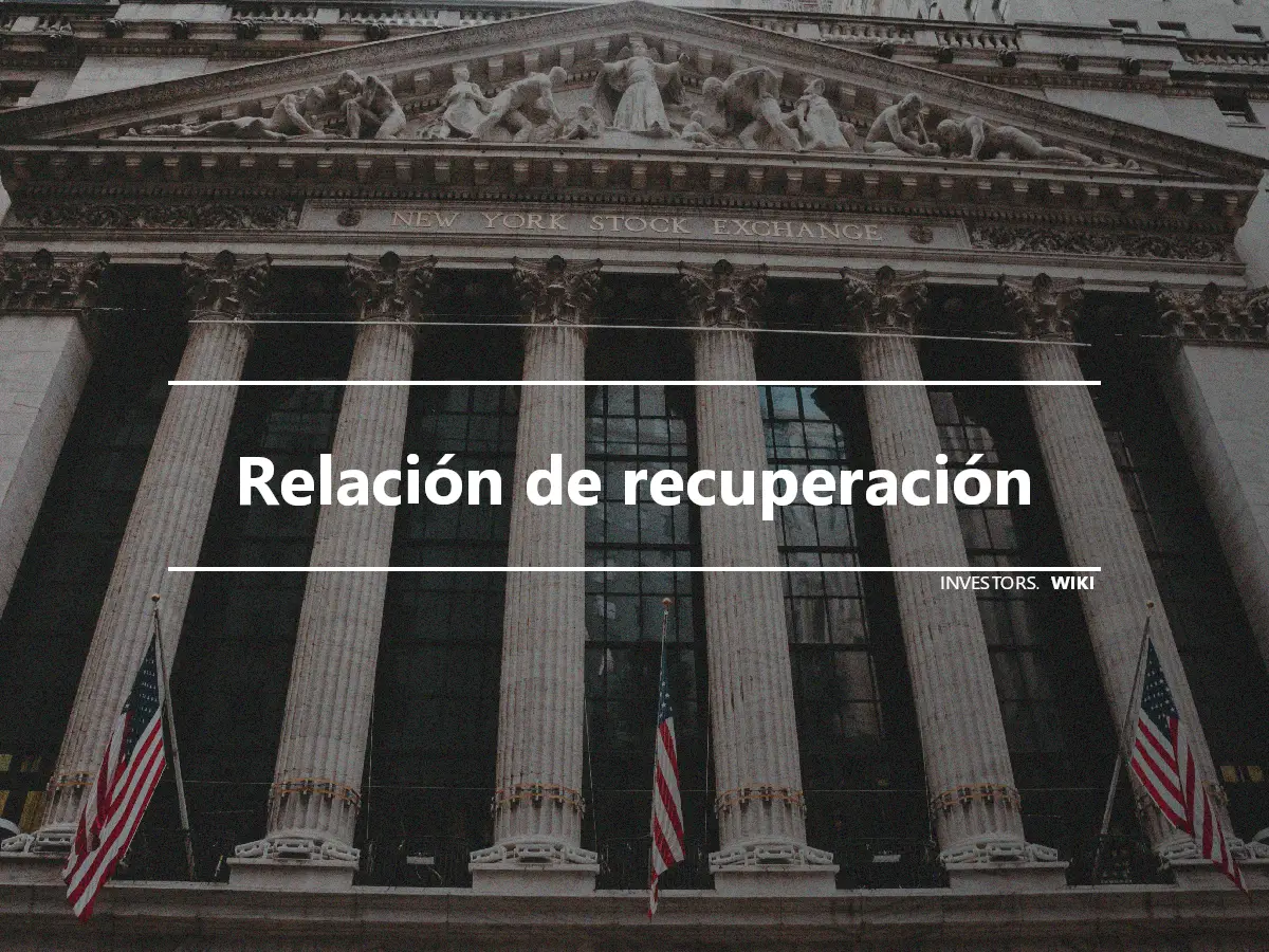 Relación de recuperación