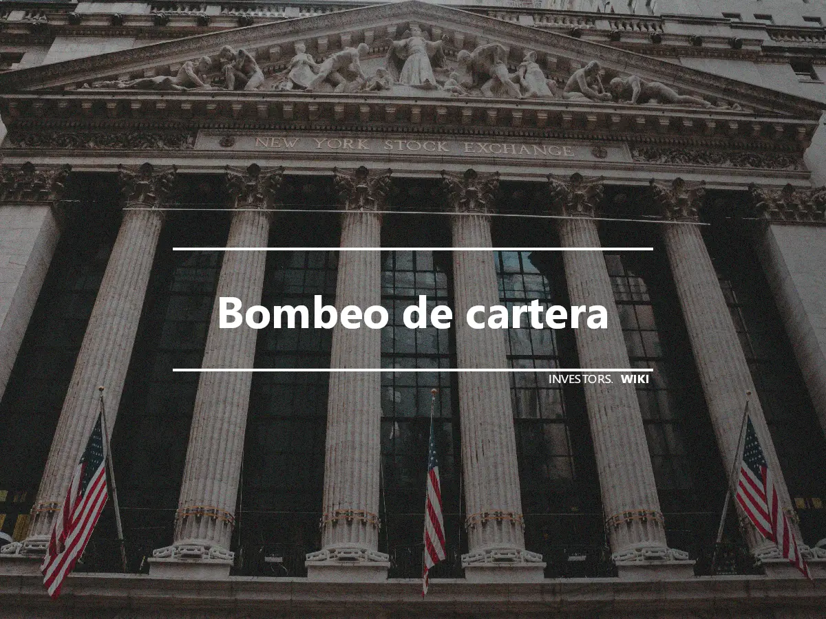 Bombeo de cartera