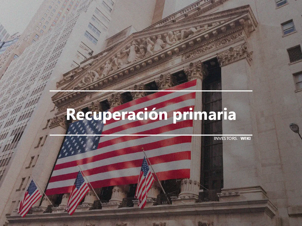 Recuperación primaria