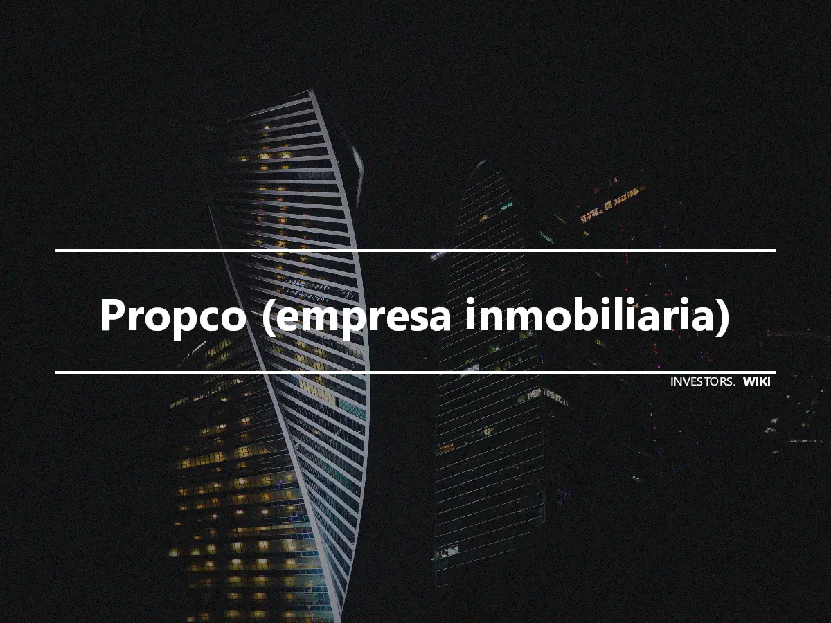 Propco (empresa inmobiliaria)