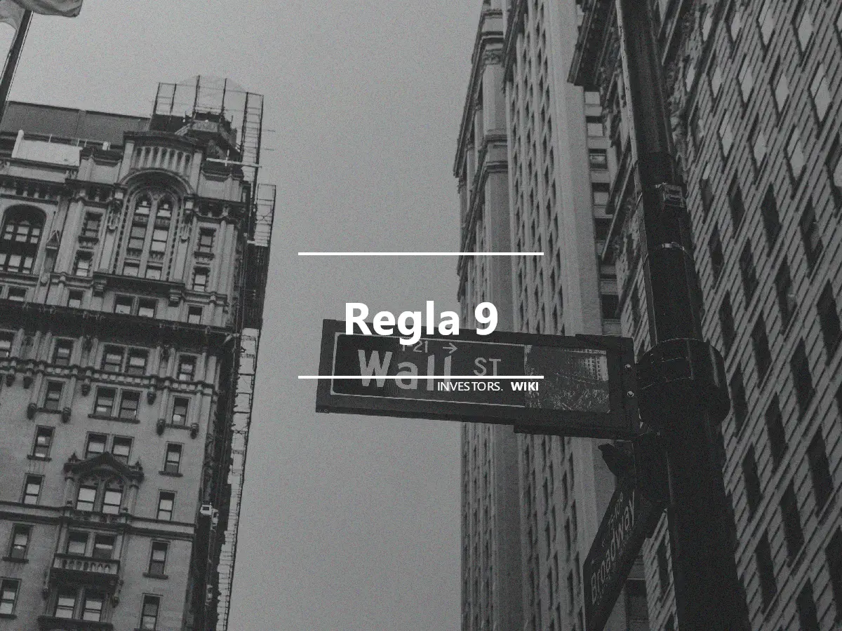 Regla 9