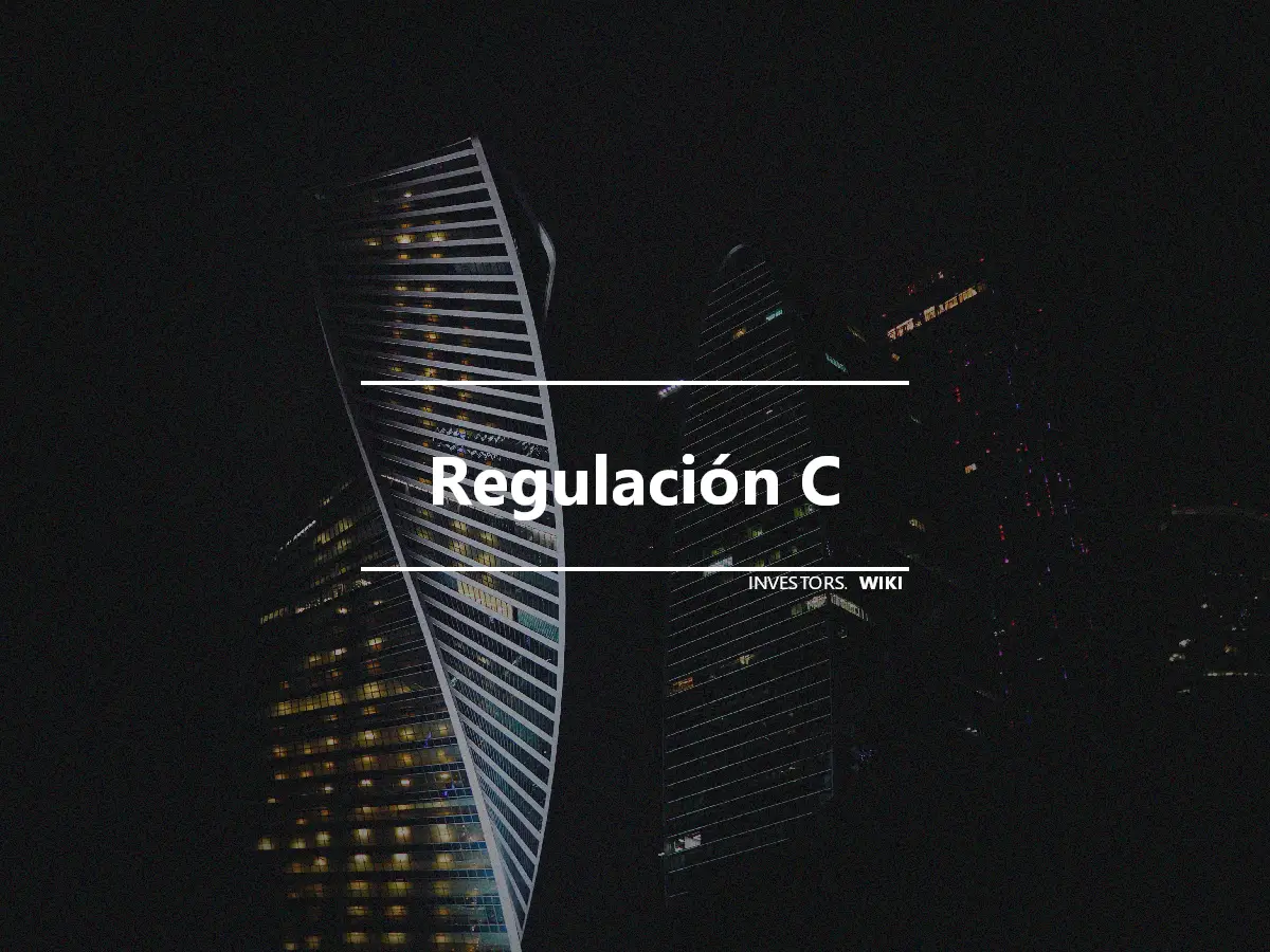 Regulación C