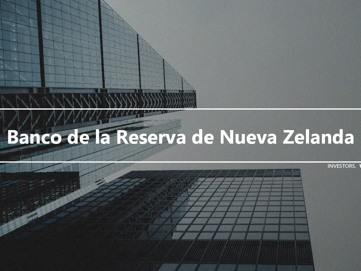 Banco de la Reserva de Nueva Zelanda