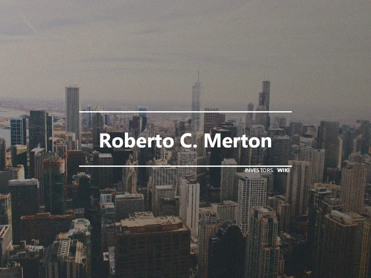 Roberto C. Merton