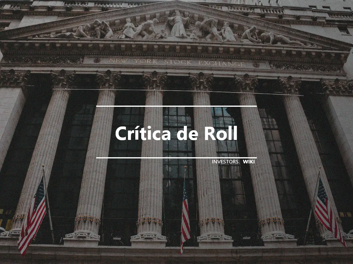 Crítica de Roll