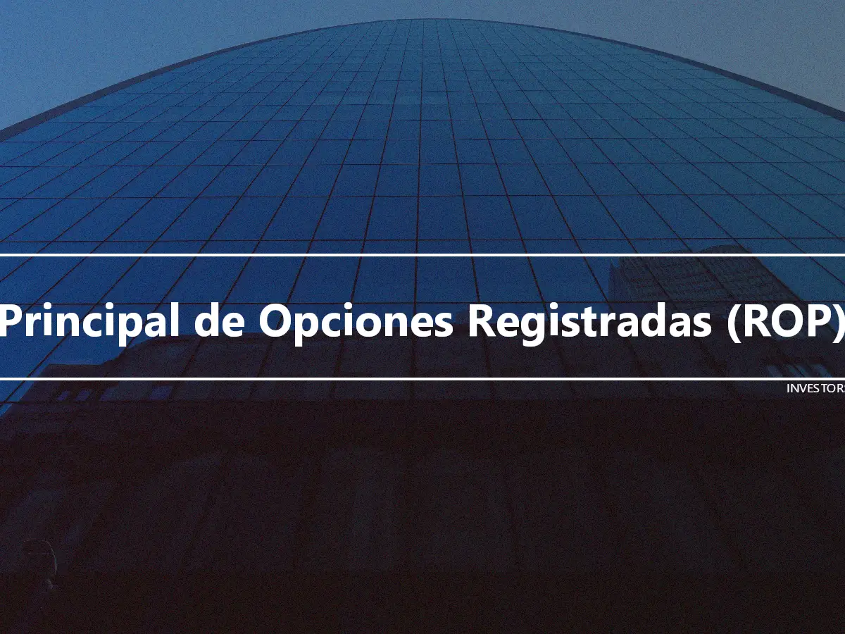 Principal de Opciones Registradas (ROP)