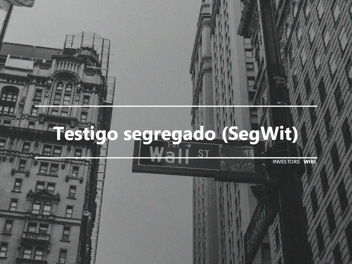 Testigo segregado (SegWit)