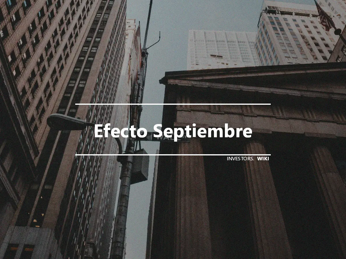 Efecto Septiembre