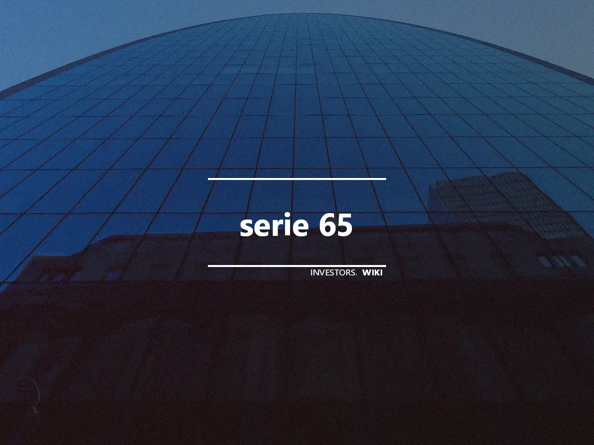 serie 65