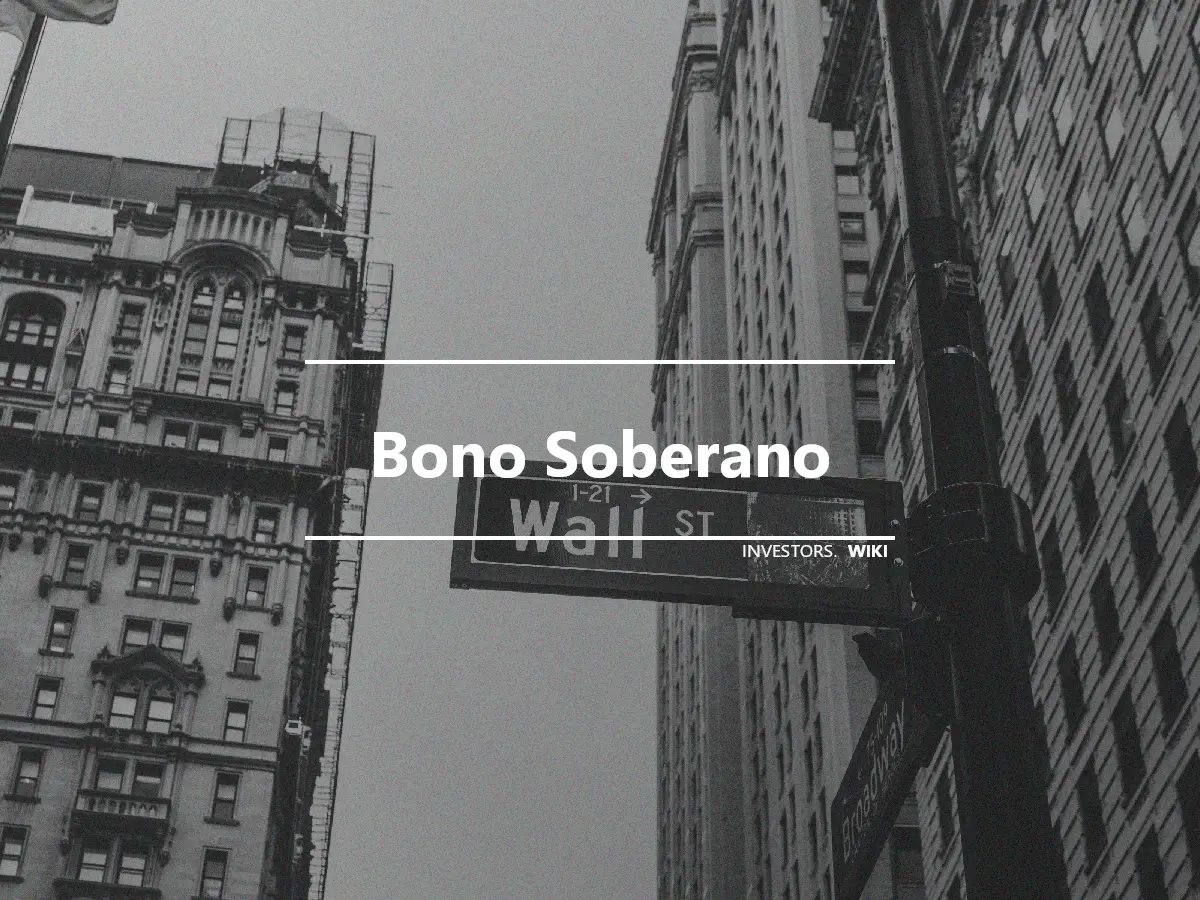 Bono Soberano