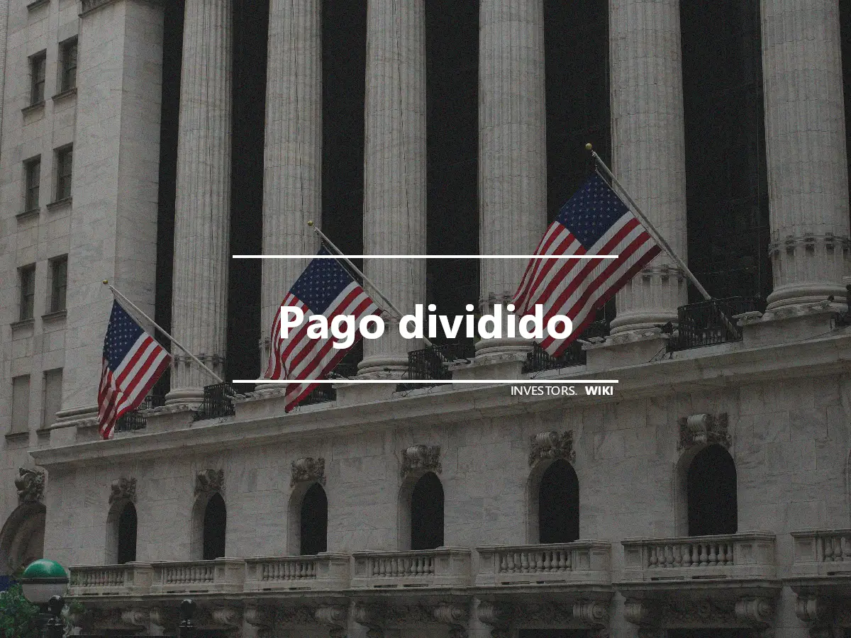 Pago dividido