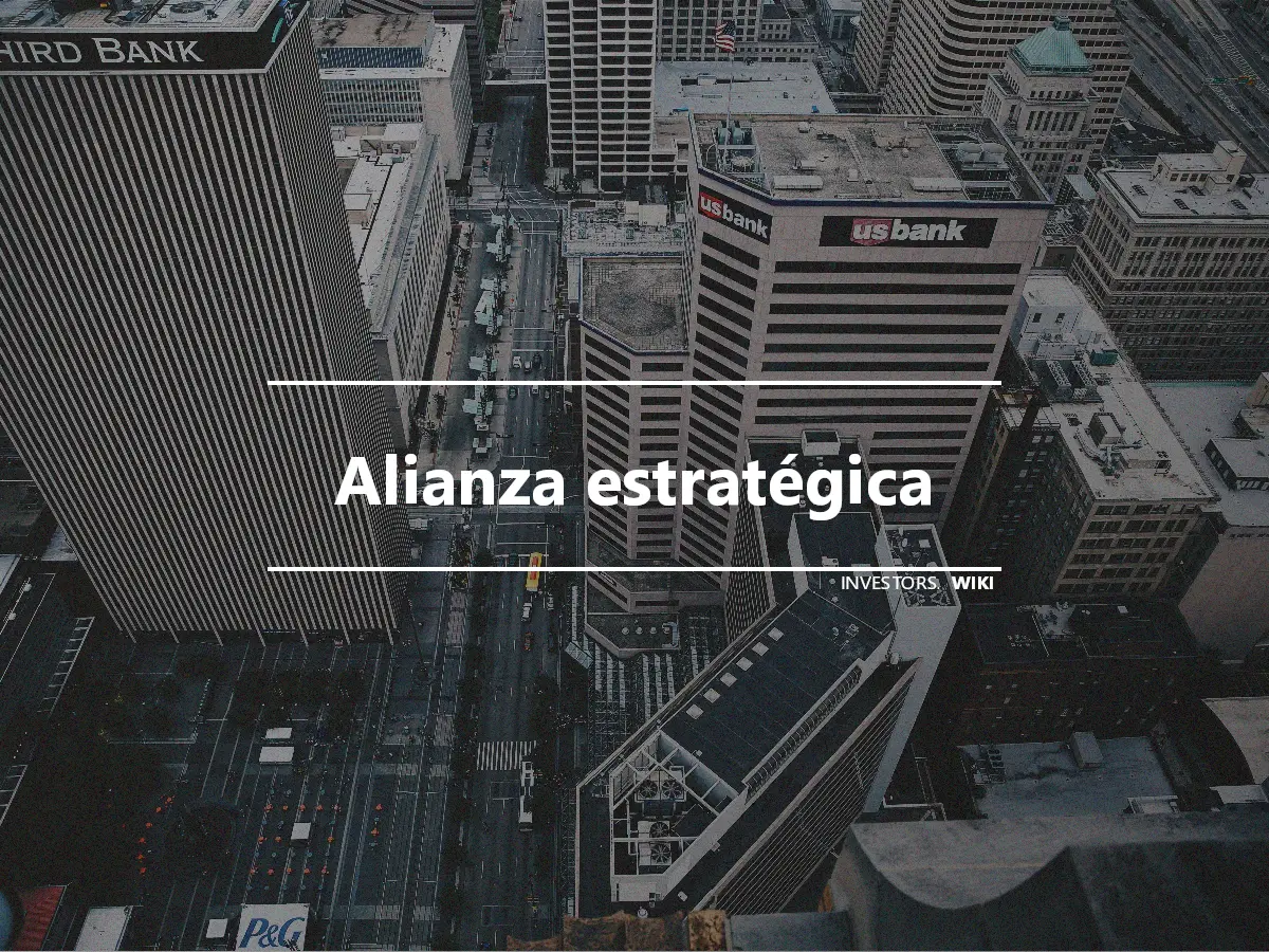 Alianza estratégica