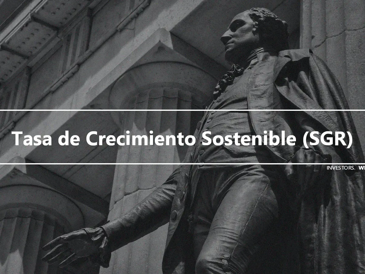 Tasa de Crecimiento Sostenible (SGR)