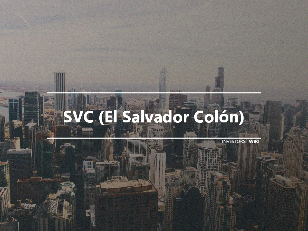 SVC (El Salvador Colón)
