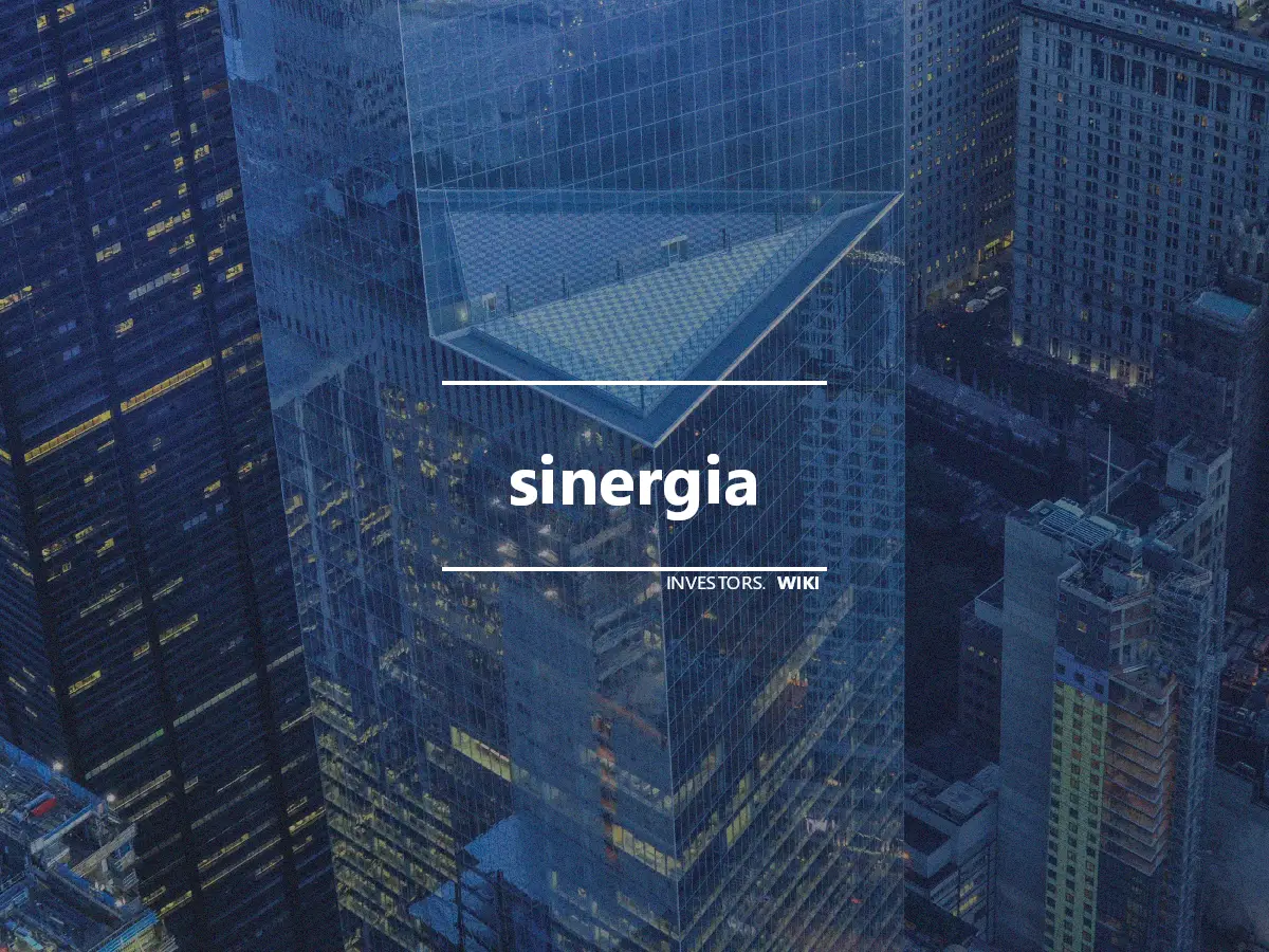 sinergia