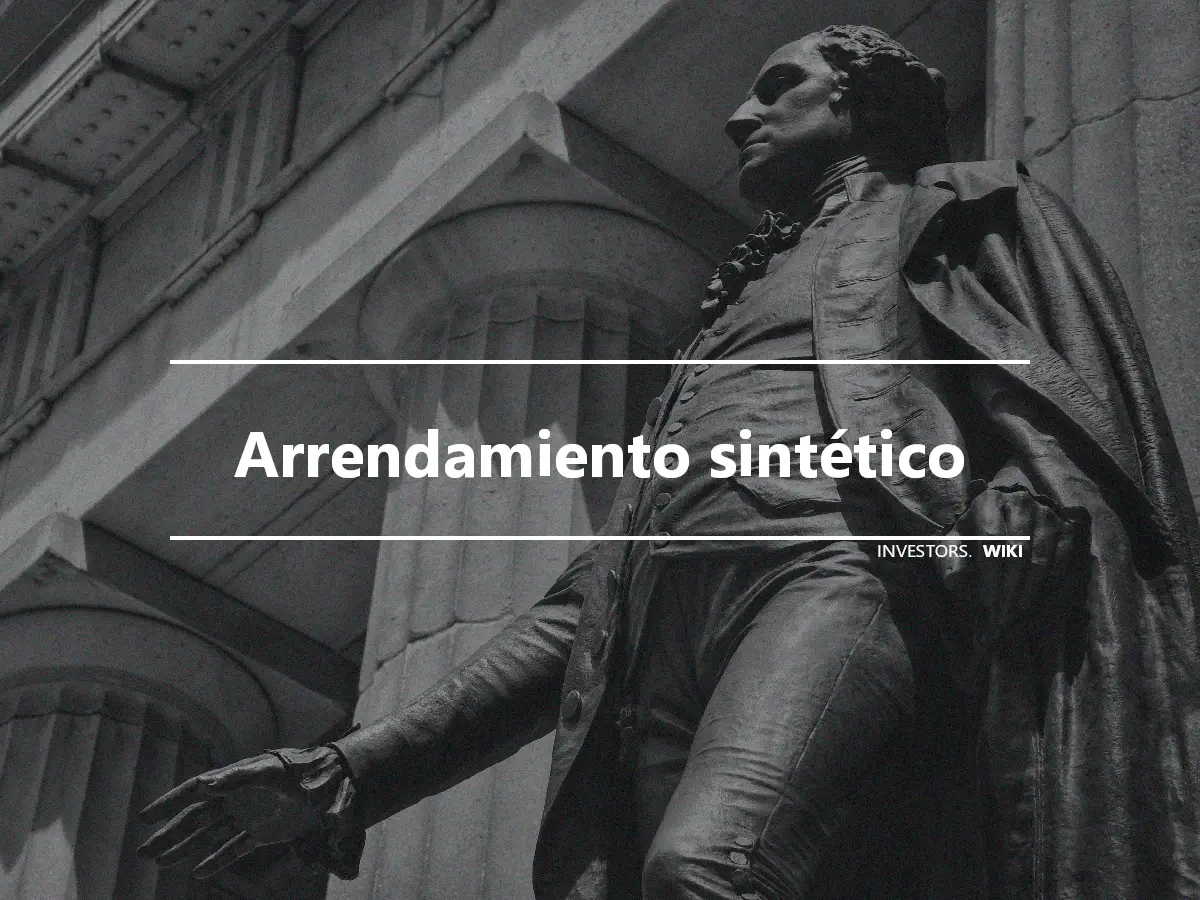 Arrendamiento sintético