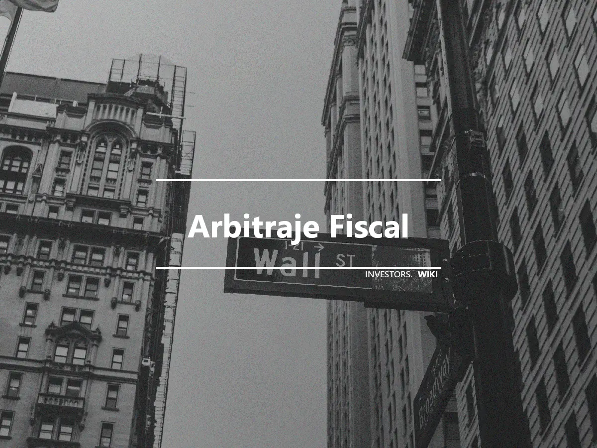 Arbitraje Fiscal
