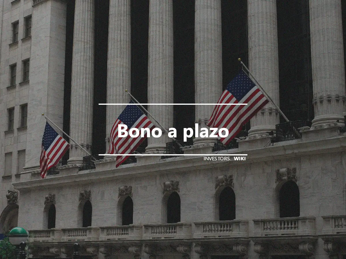 Bono a plazo