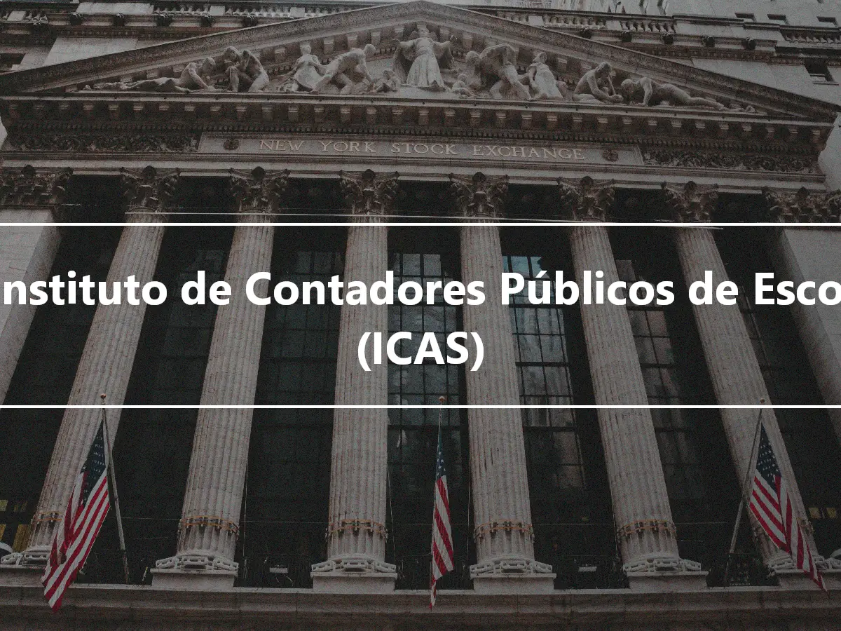 El Instituto de Contadores Públicos de Escocia (ICAS)