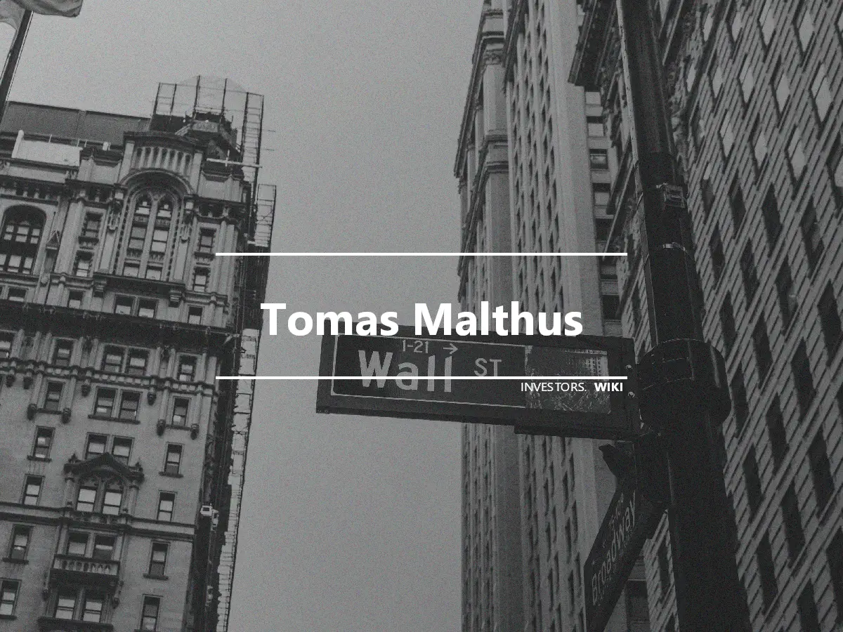 Tomas Malthus