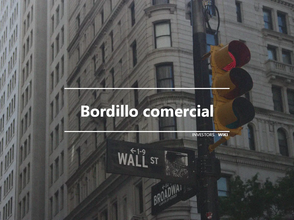 Bordillo comercial