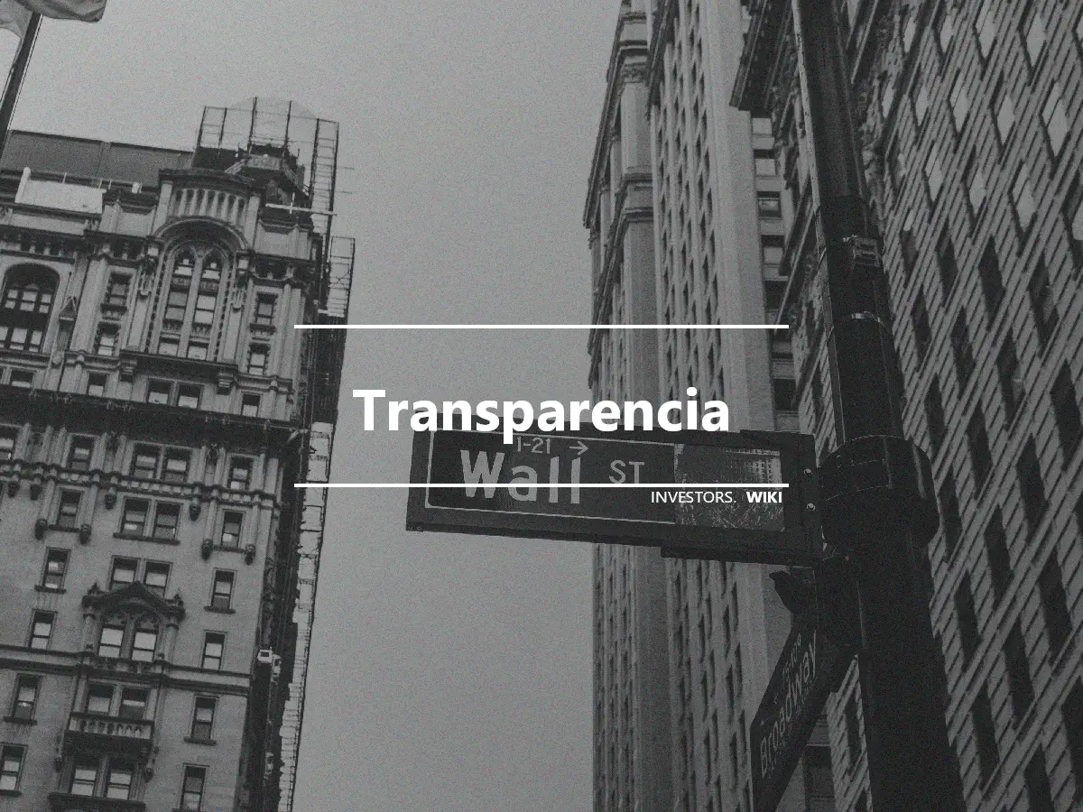 Transparencia