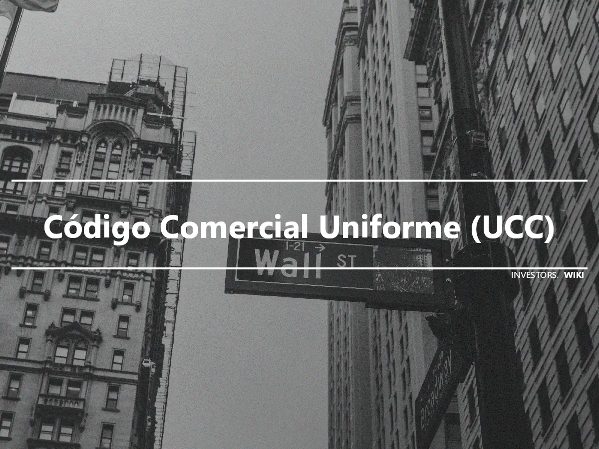Código Comercial Uniforme (UCC)