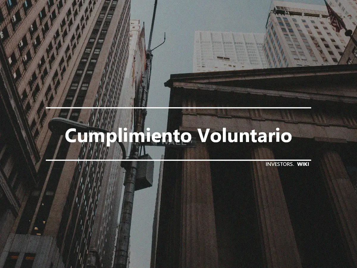 Cumplimiento Voluntario