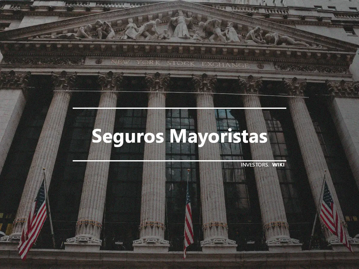 Seguros Mayoristas