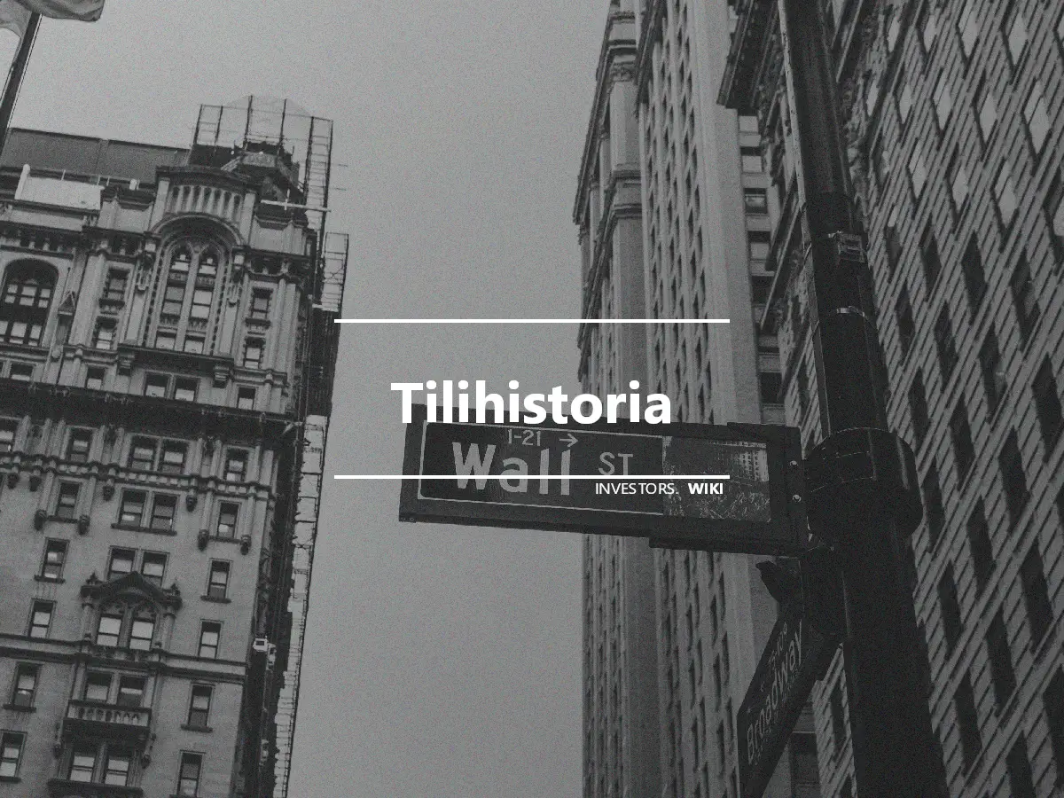 Tilihistoria