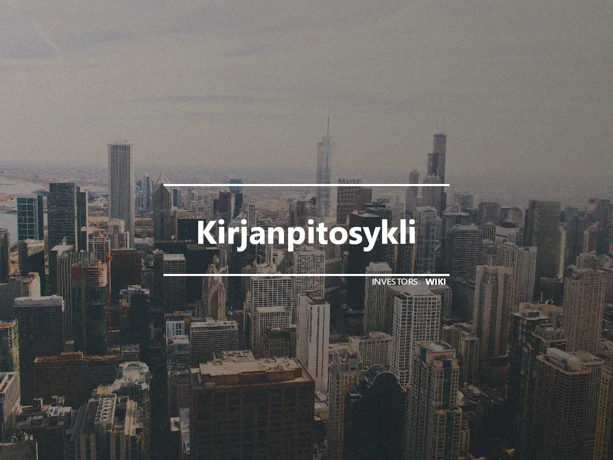 Kirjanpitosykli