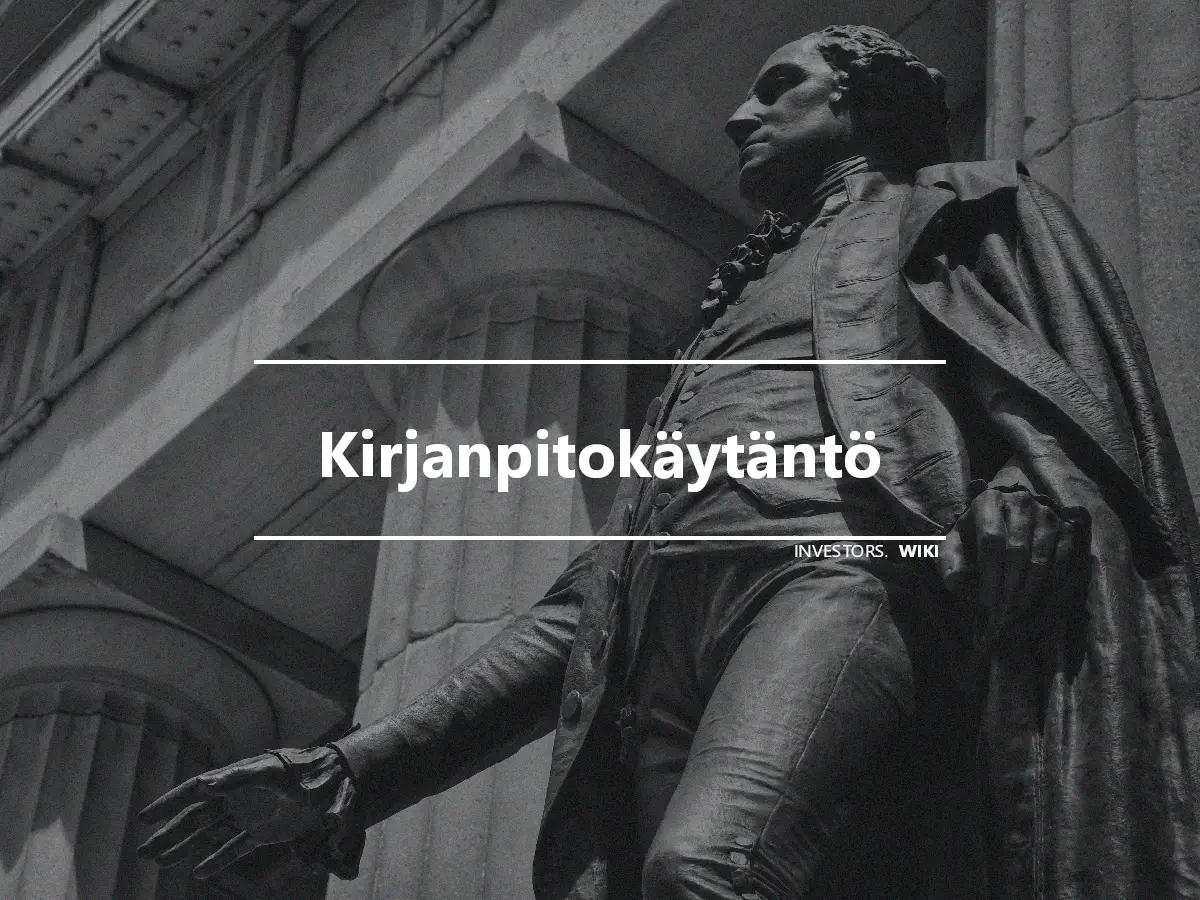 Kirjanpitokäytäntö