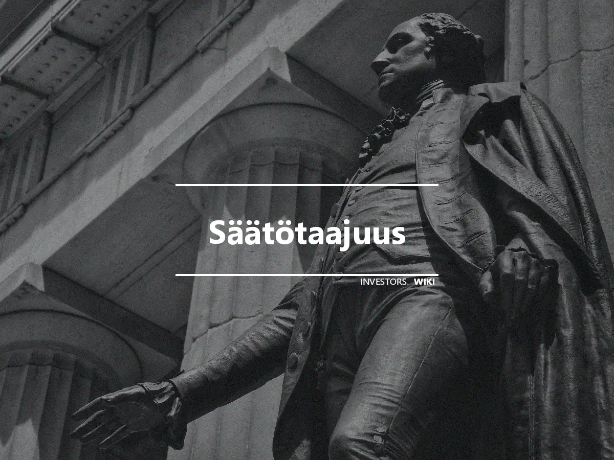 Säätötaajuus