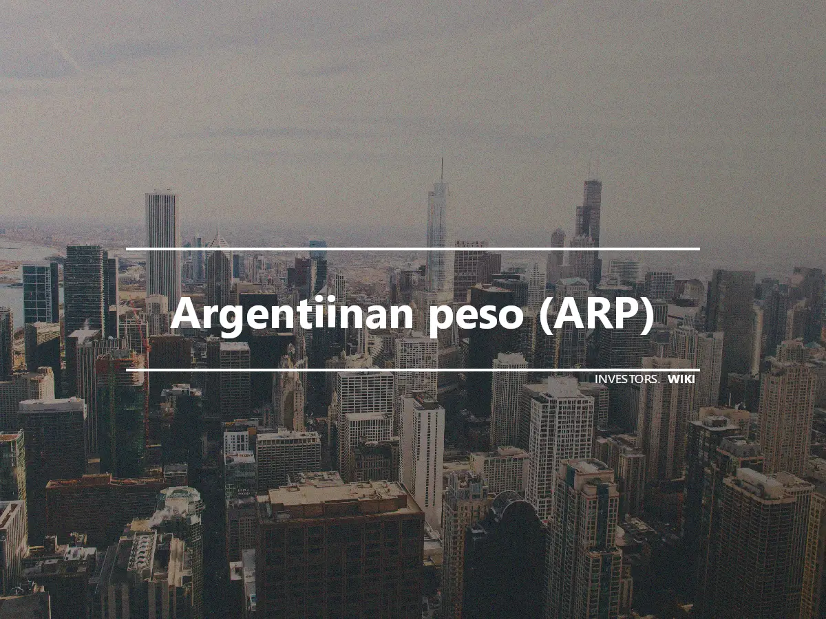 Argentiinan peso (ARP)