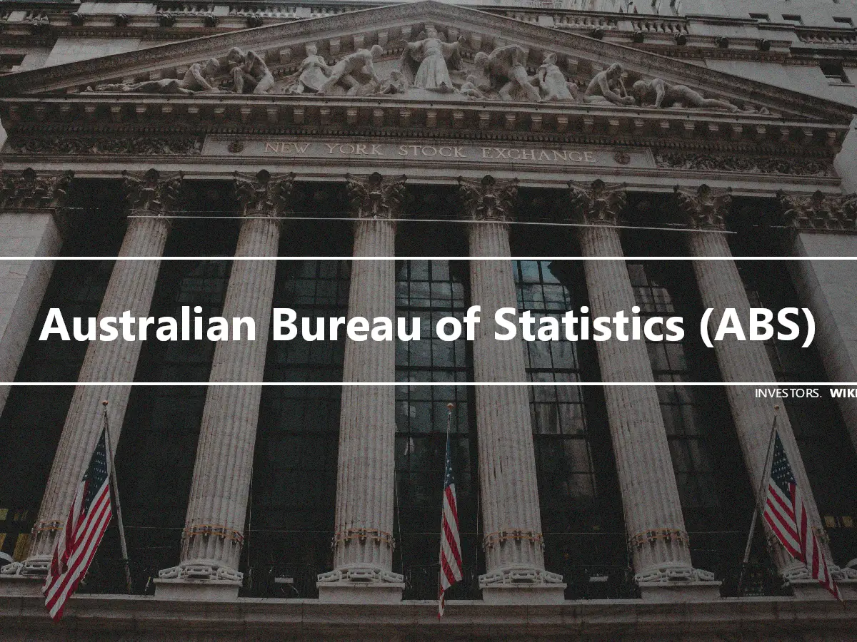 Australian Bureau of Statistics (ABS)