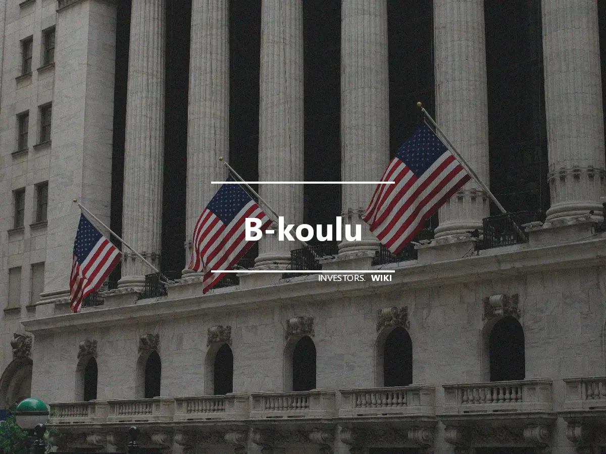 B-koulu