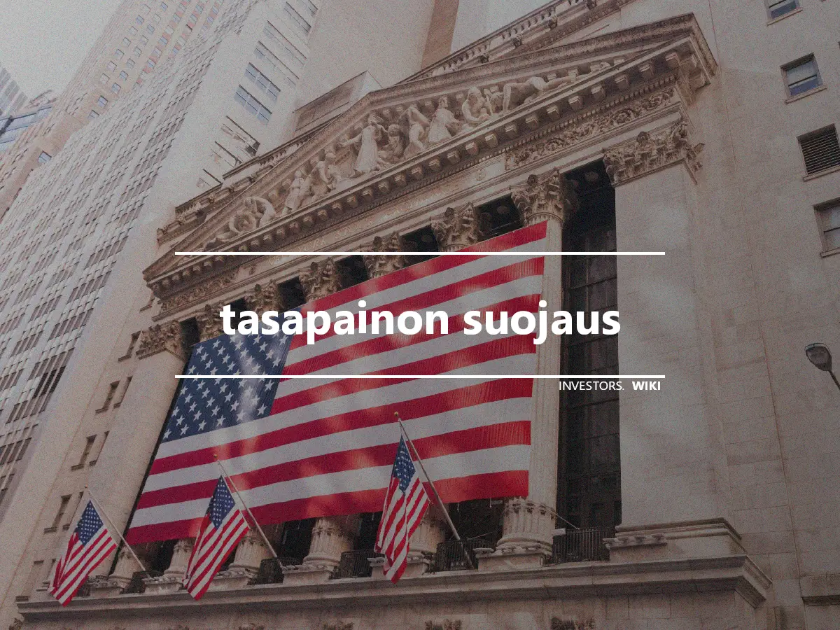 tasapainon suojaus