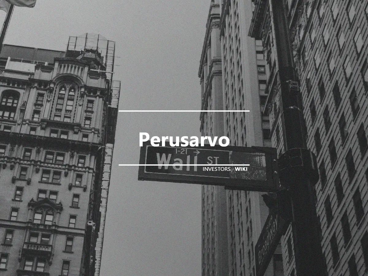 Perusarvo