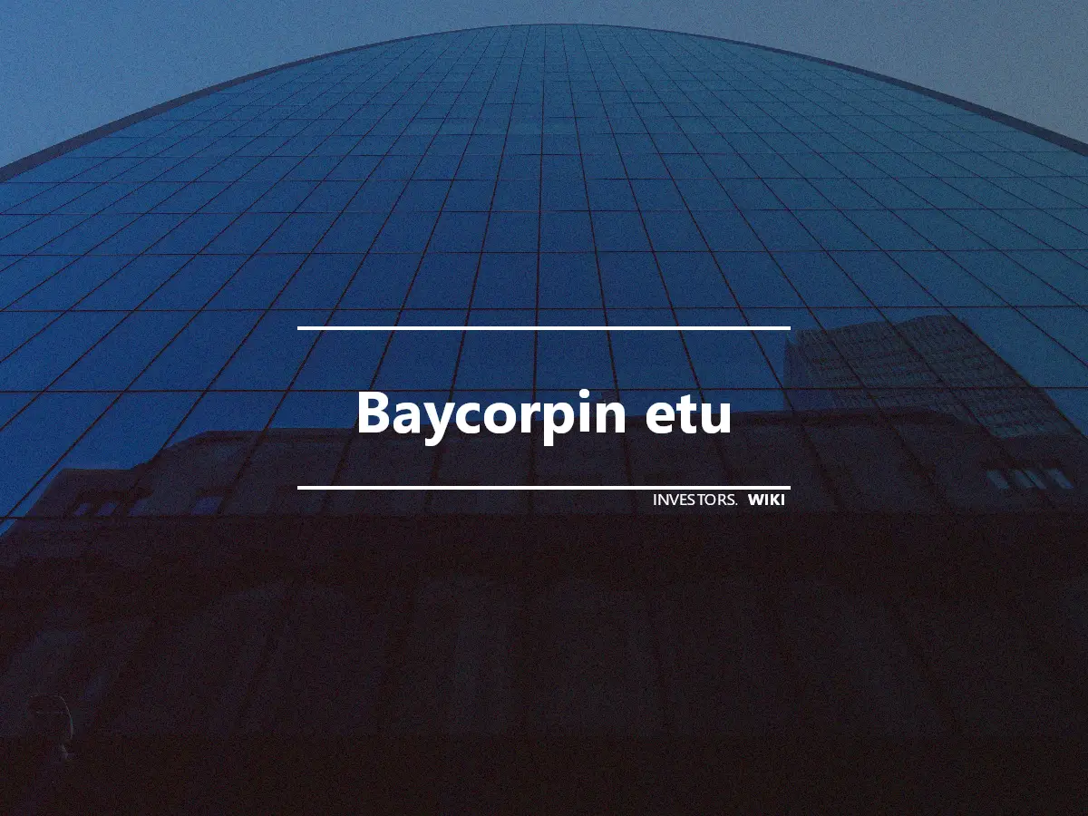 Baycorpin etu