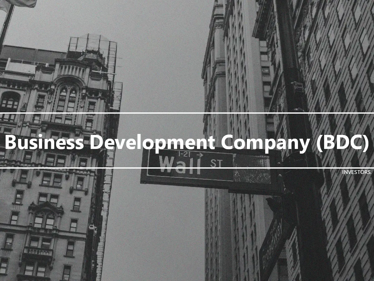 Business Development Company (BDC)
