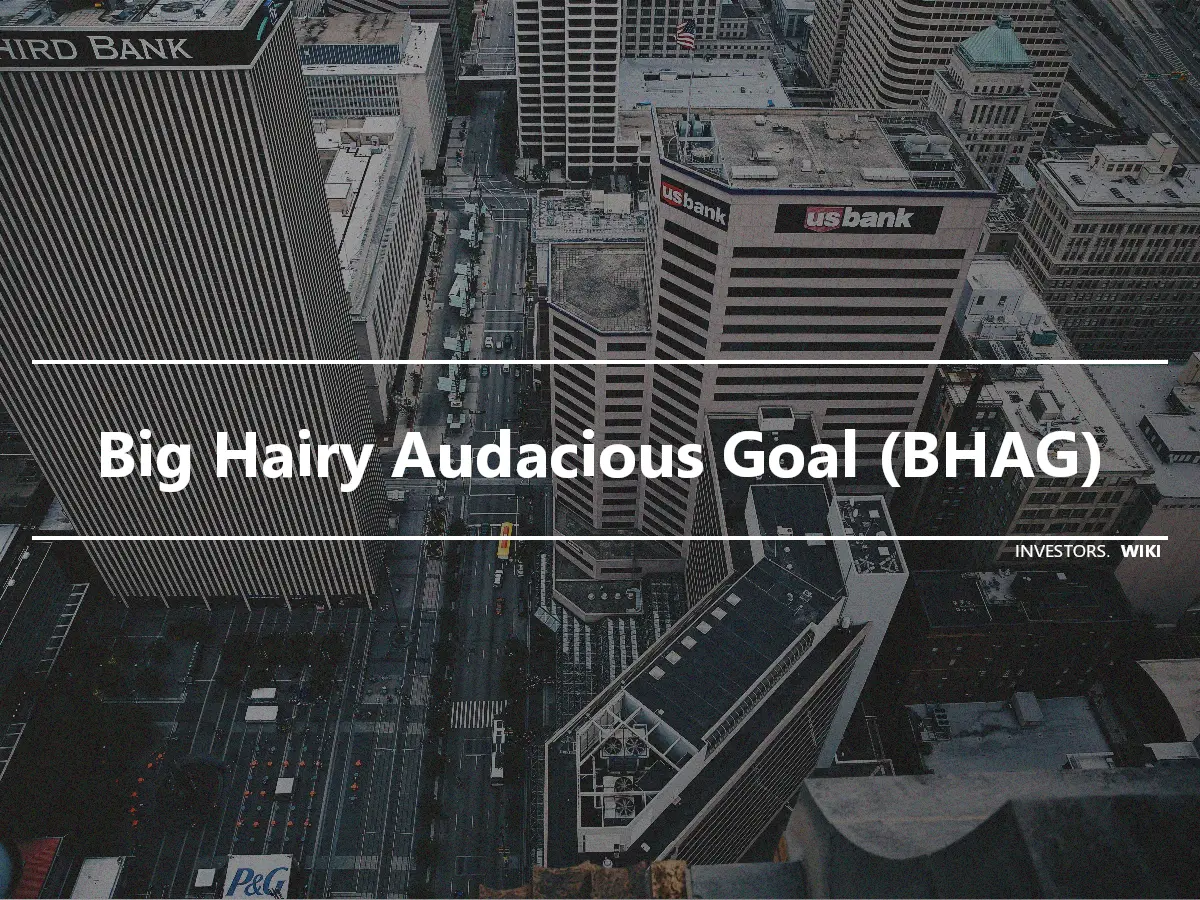 Big Hairy Audacious Goal (BHAG)
