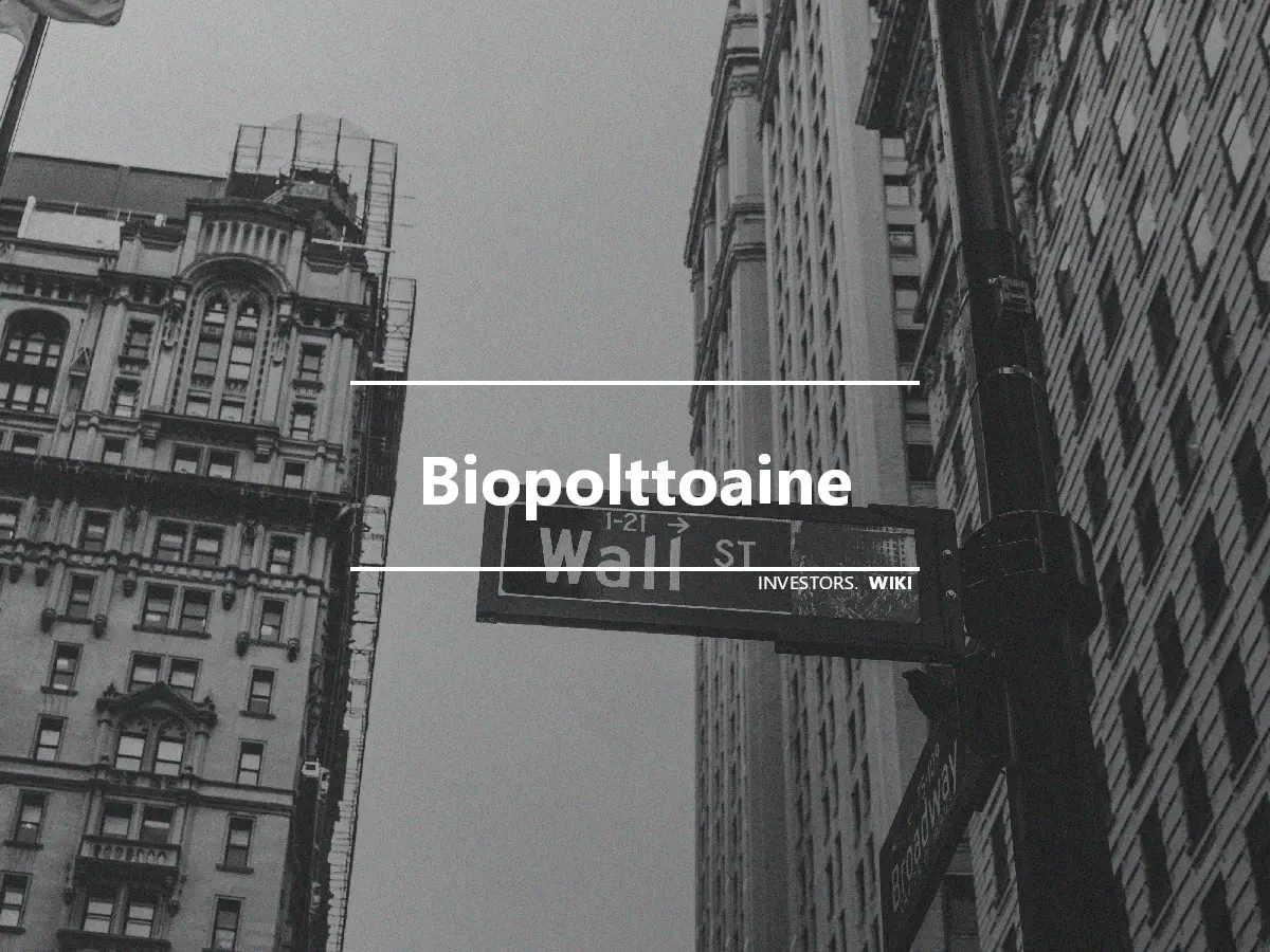 Biopolttoaine