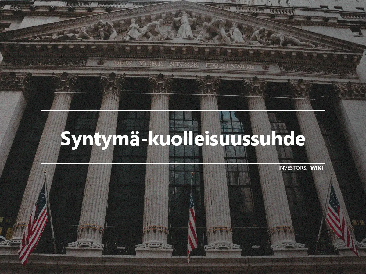 Syntymä-kuolleisuussuhde